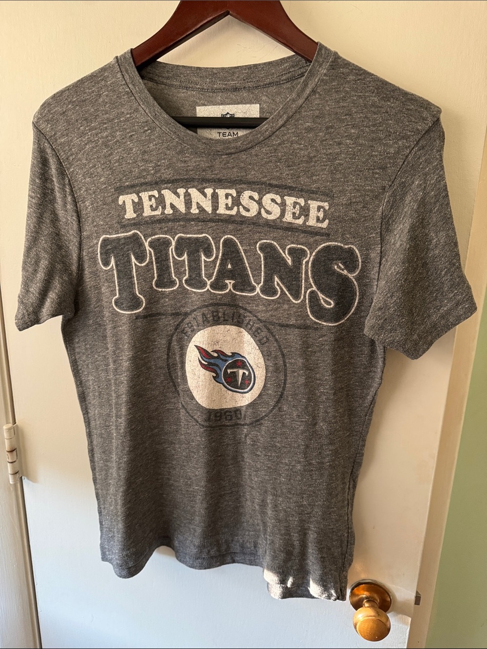 NFL Gray Tennessee Titans Graphic Short-Sleeve Tee